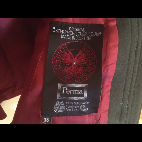 Austrian red wool blazer - Picture 4 of 4